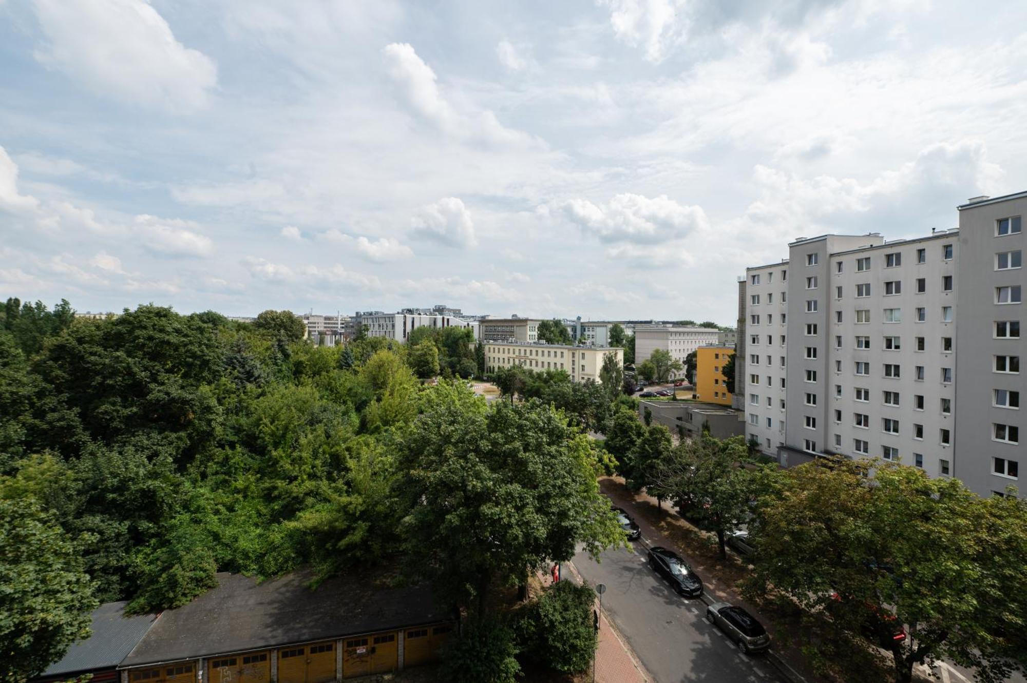 Apartament Zielona Ochota Warszawa Exteriör bild